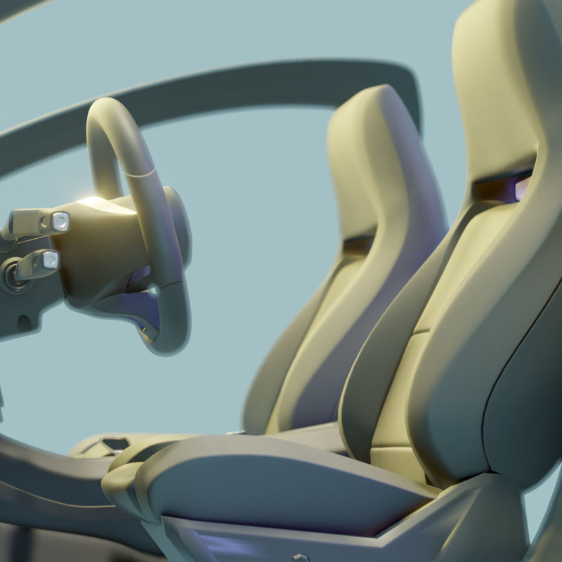 Mercedes benz interior 3d model