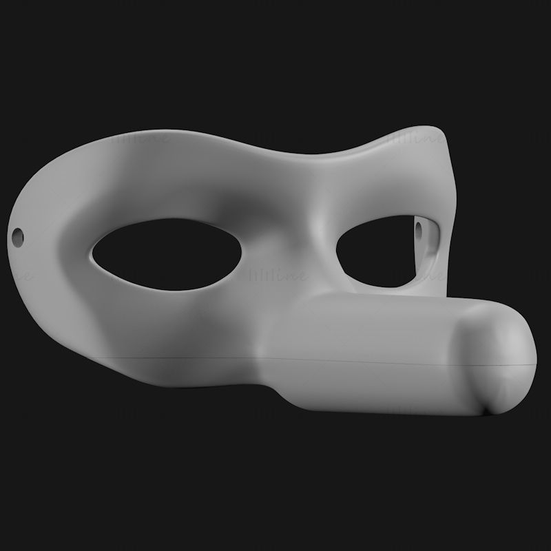 Clockwork Orange Alex Droog mask 3D Print Model STL